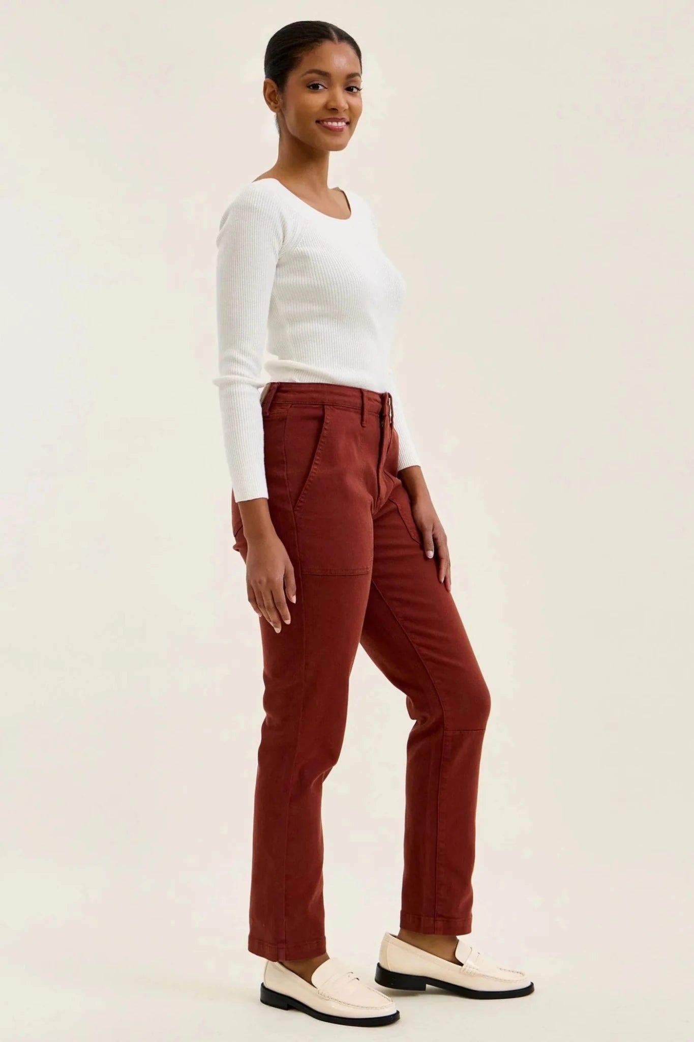 Aurora Weekender Pumpkin Spice Jeans 881197 - She Chester