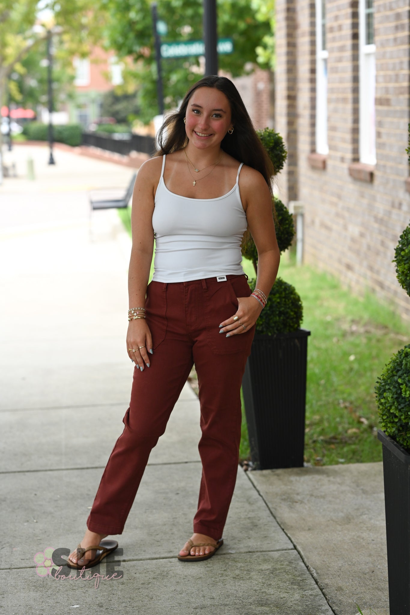 Aurora Weekender Pumpkin Spice Jeans 881197 - She Chester