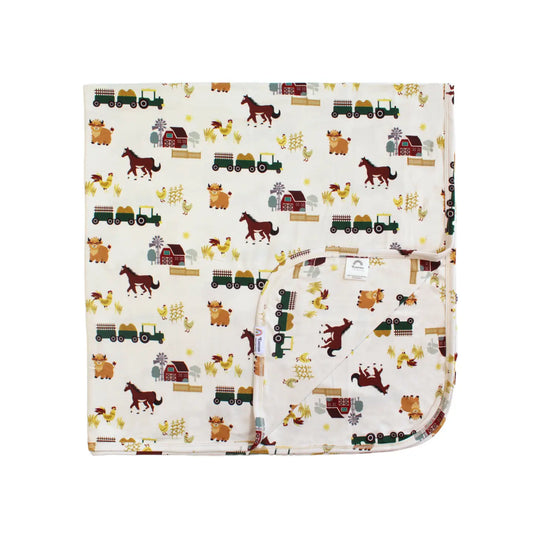 On The Farm Luxury Bamboo Blanket