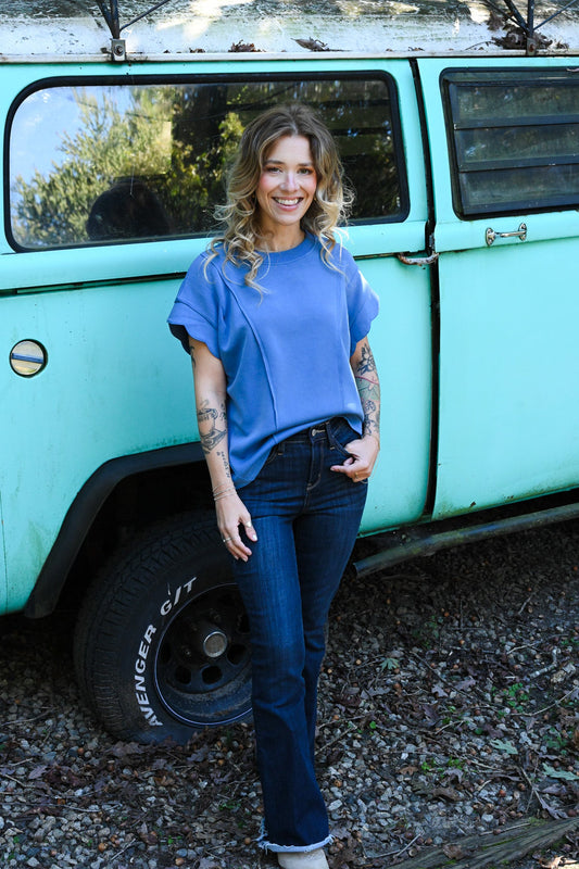 Barb Blue Top - She Chester