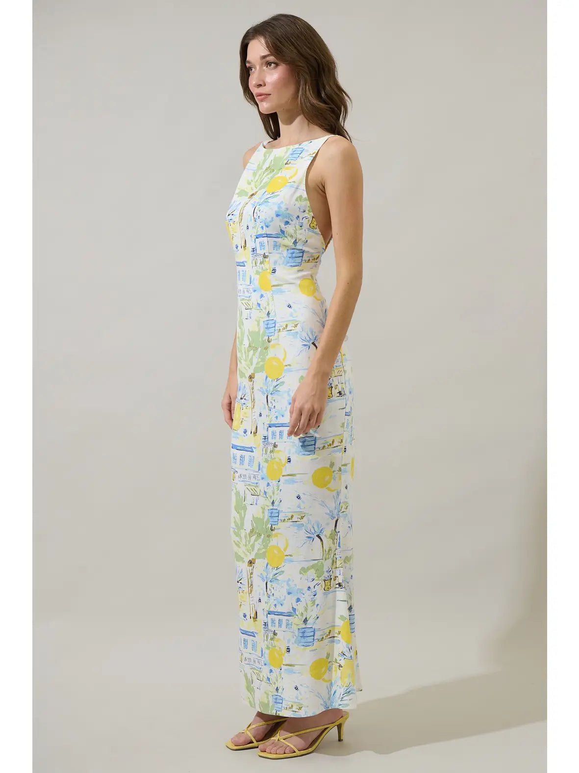 Bart Town Mizie Open Back Midi Dress - She Chester