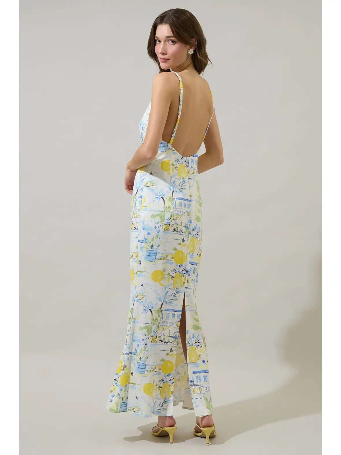 Bart Town Mizie Open Back Midi Dress - She Chester
