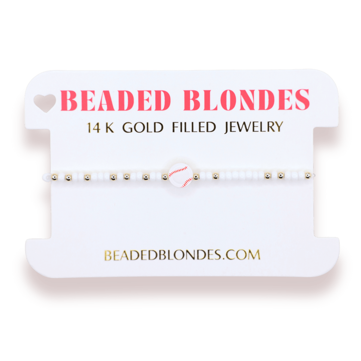 Baseball Bracelet on Color: Standard 6.75 inch - She Chester