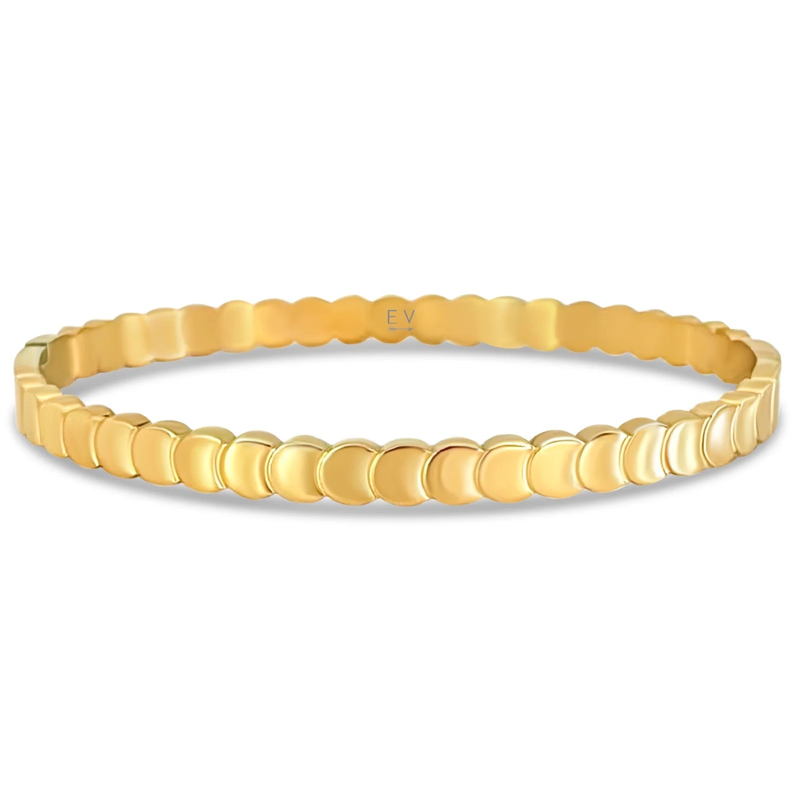 Bay Bangle Bracelet - Gold 194 - She Chester