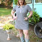 BBQ Navy Gingham Dress - She Chester