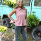 BBQ Red Gingham Tank - She Chester