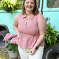 BBQ Red Gingham Tank - She Chester