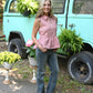 BBQ Red Gingham Tank - She Chester
