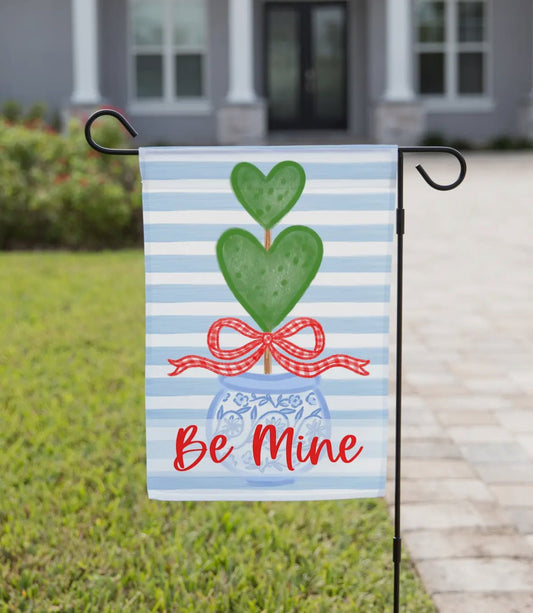 Be Mine Topiary Flag - She Chester