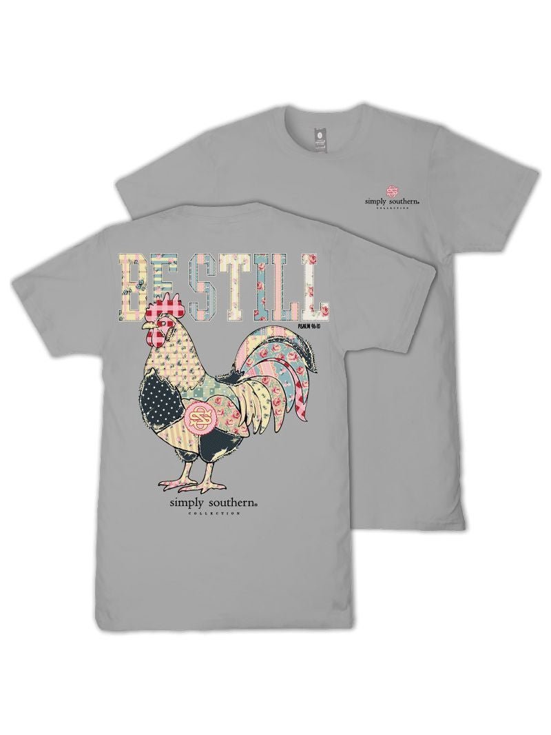 Be Still Chicken Mineral Wash Tee - She Chester
