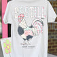 Be Still Chicken Mineral Wash Tee - She Chester