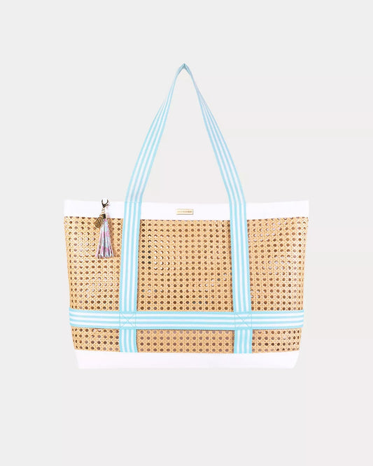 Beach Hat Tote - Beachside Haven - She Chester