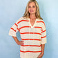 Beach Watcher Short Sleeve Pullover - She Chester