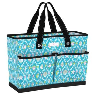 BEN POCKET TOTE AQUA LA VISTA - She Chester