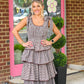 Bennett Brown Plaid Dress - She Chester