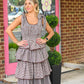 Bennett Brown Plaid Dress - She Chester