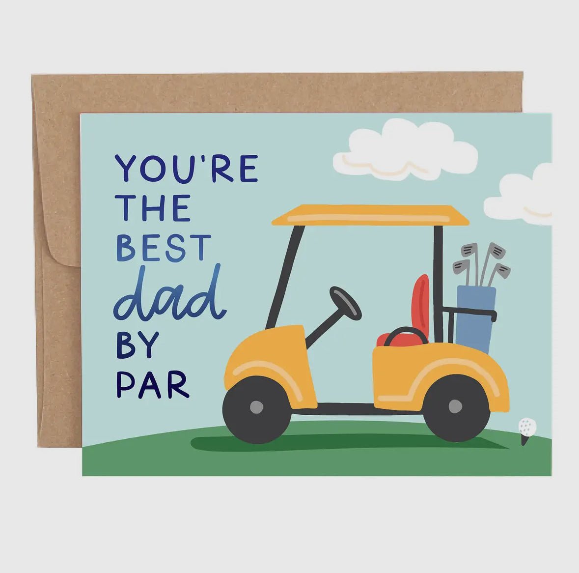 Best Dad By Par Card - She Chester