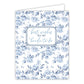 Best Wishes For The Bride To Be Blue Florals Greeting Card - She Chester