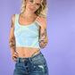 Big Smiles Sweater Crop Tank - She Chester