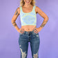 Big Smiles Sweater Crop Tank - She Chester