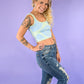 Big Smiles Sweater Crop Tank - She Chester