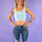 Big Smiles Sweater Crop Tank - She Chester