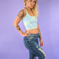 Big Smiles Sweater Crop Tank - She Chester
