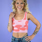 Bikini Bottom Sweater Crop Tank - She Chester