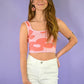 Bikini Bottom Sweater Crop Tank - She Chester