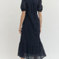 Birdie Navy Lace Maxi Dress - She Chester