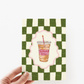 Birthday Brew Iced Coffee Coquette Caffeine Greeting Card - She Chester