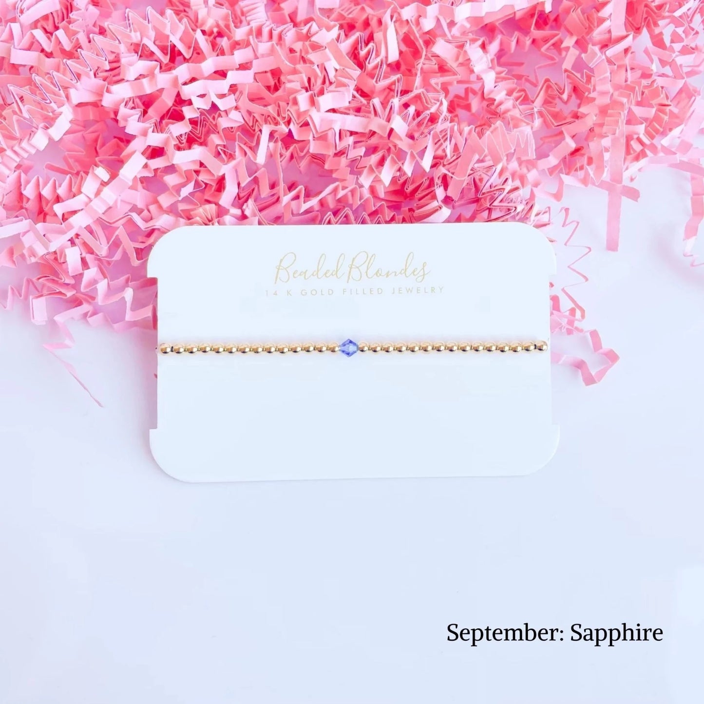 Birthstone Swaroski Bracelet BB - She Chester