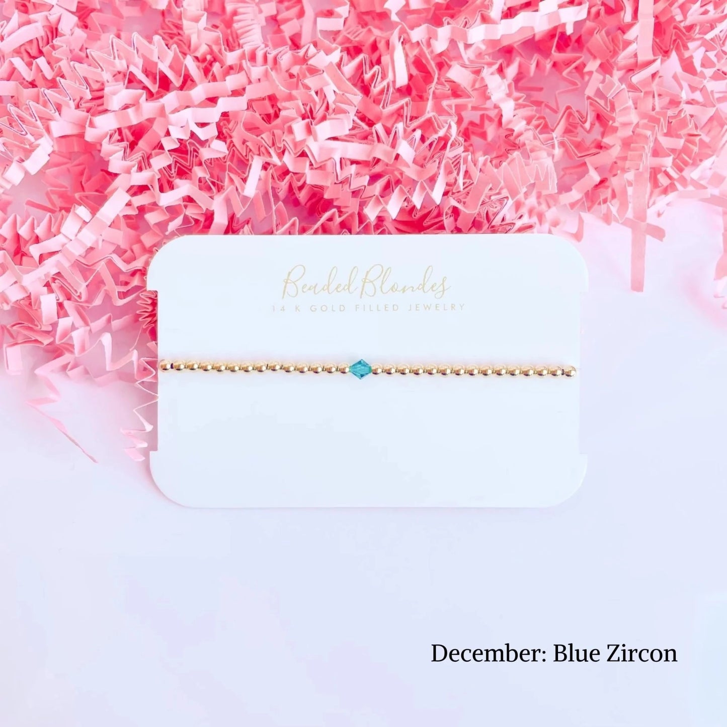 Birthstone Swaroski Bracelet BB - She Chester