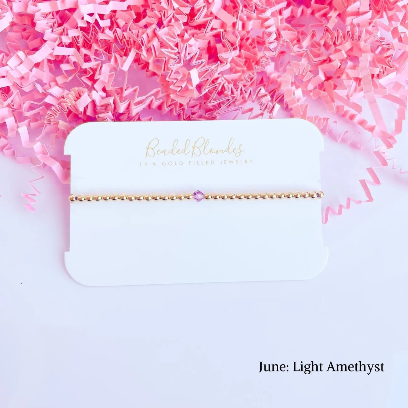 Birthstone Swaroski Bracelet BB - She Chester