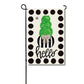 Black And White Topiary Glam Flag - She Chester