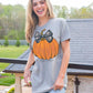 Black Bow Pumpkin SS Tee - She Chester