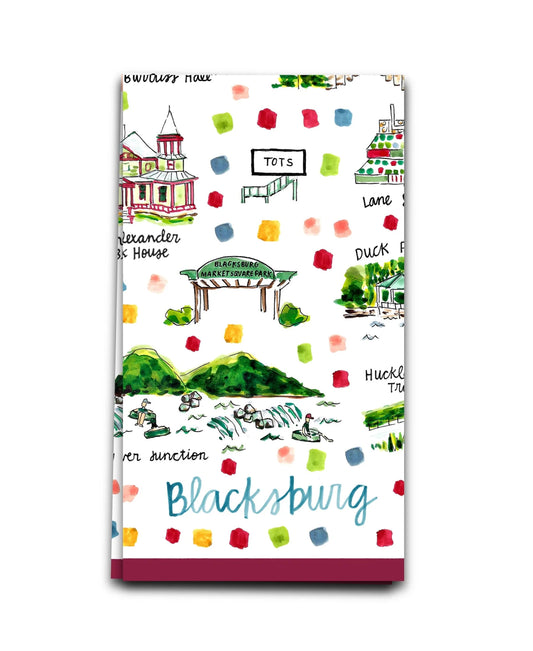 Blacksburg Tea Towel - She Chester