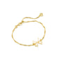 Blair Bow Sm Chain Bracelet Iridescent Drusy - She Chester