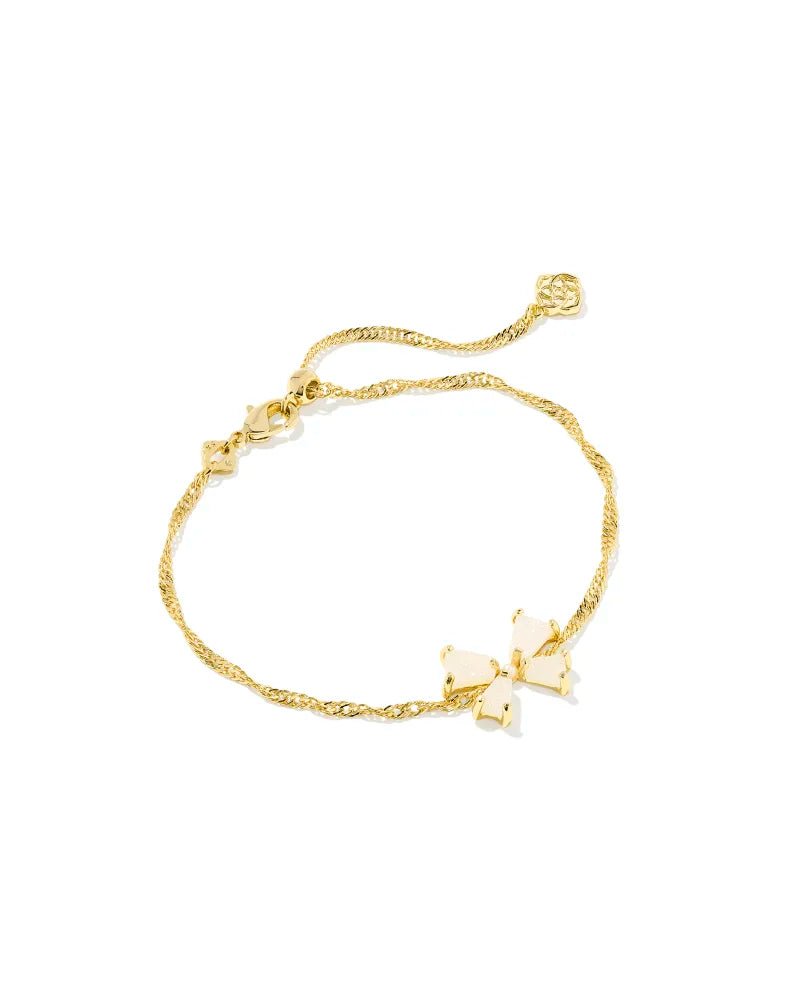 Blair Bow Sm Chain Bracelet Iridescent Drusy - She Chester