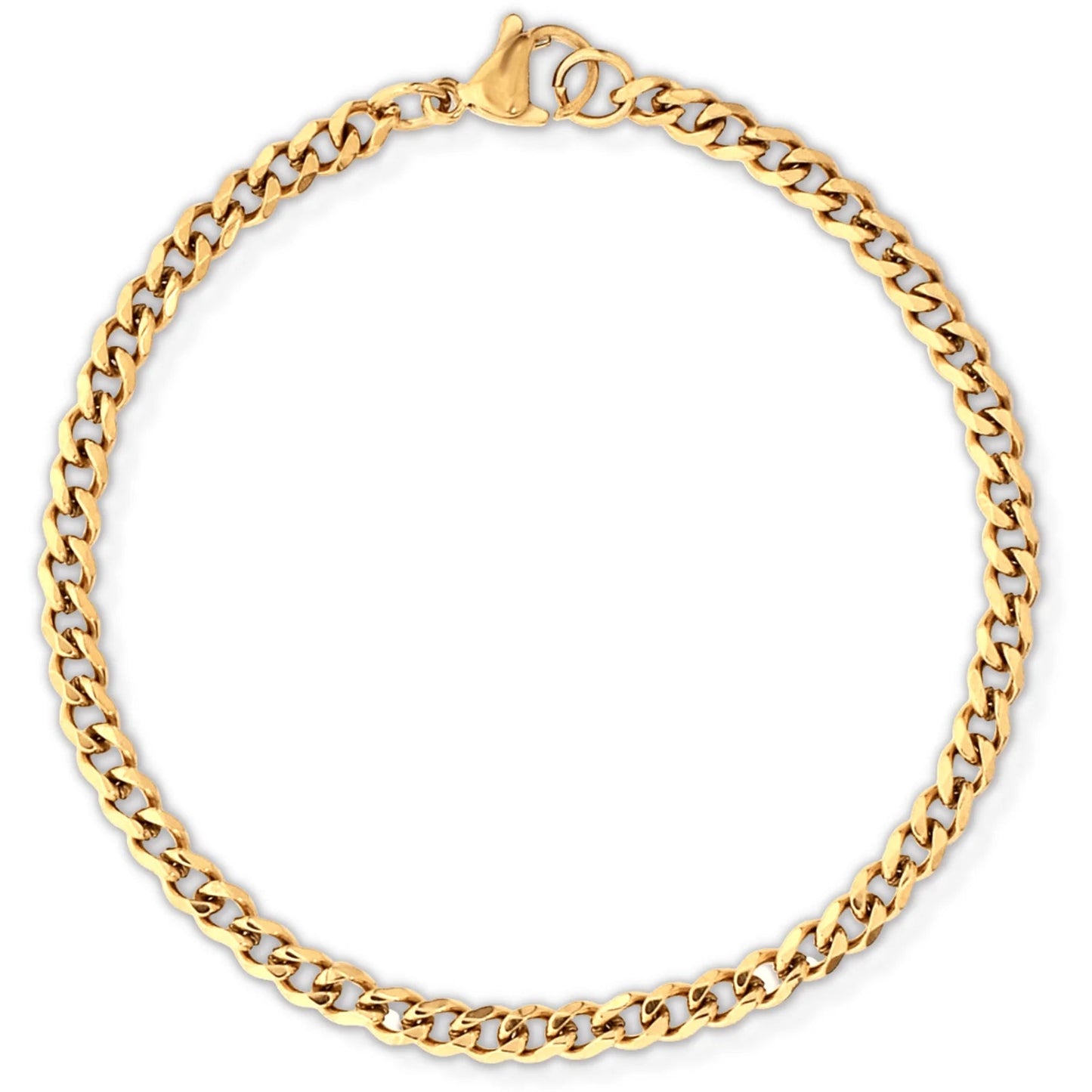 Blake Cuban Chain Gold Bracelet - She Chester
