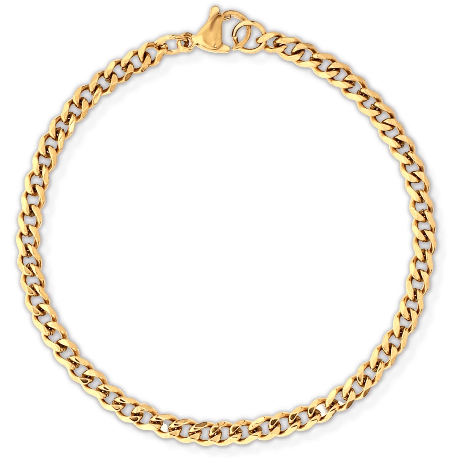 Blake Cuban Chain Gold Bracelet - She Chester