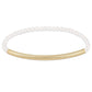 Bliss Bar Textured Pearl 3mm Bracelet - She Chester