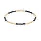 Blissful 2.5mm Bracelet - Hemetite - She Chester