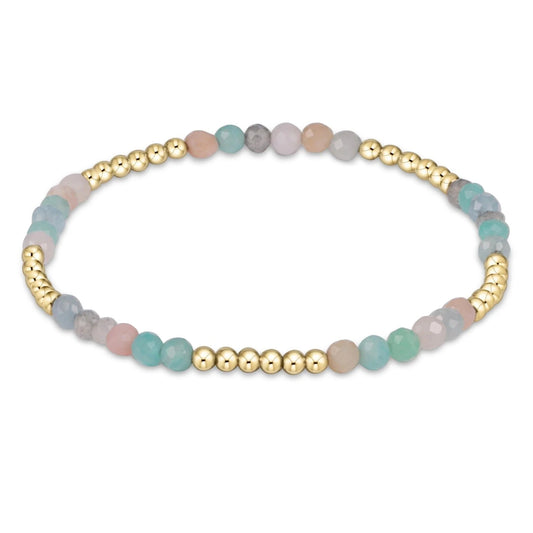 Blissful Pattern 2.5mm Bead Bracelet Hot Mess - She Chester
