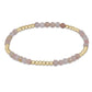 BLISSFUL PATTERN 2.5MM BEAD BRACELET - PINK OPAL - She Chester