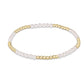 Classic Blissful 3mm Pearl Bead Bracelet