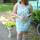 Blue Blooms Denim Dress - She Chester