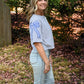 Bluetiful Bows Cropped Top - She Chester