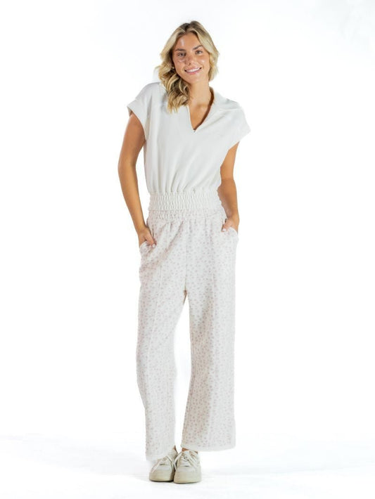 Blush Flower SS Pant - She Chester