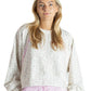 Blush Flower SS Pull Over - She Chester